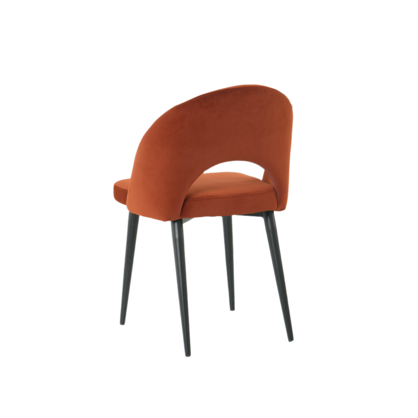 Bella Dining Chairs in Burnt Orange (2pk)