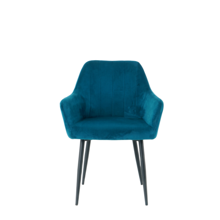Layla Dining Chairs in Teal (2pk)