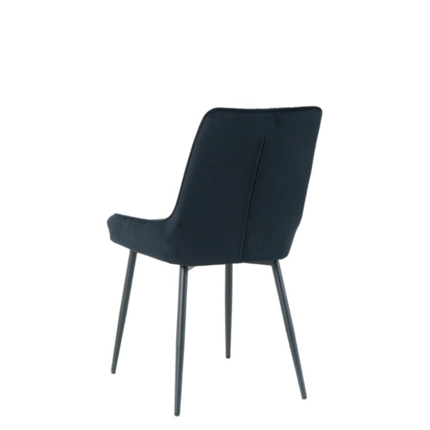 Ava Dining Chairs in Black (2pk)
