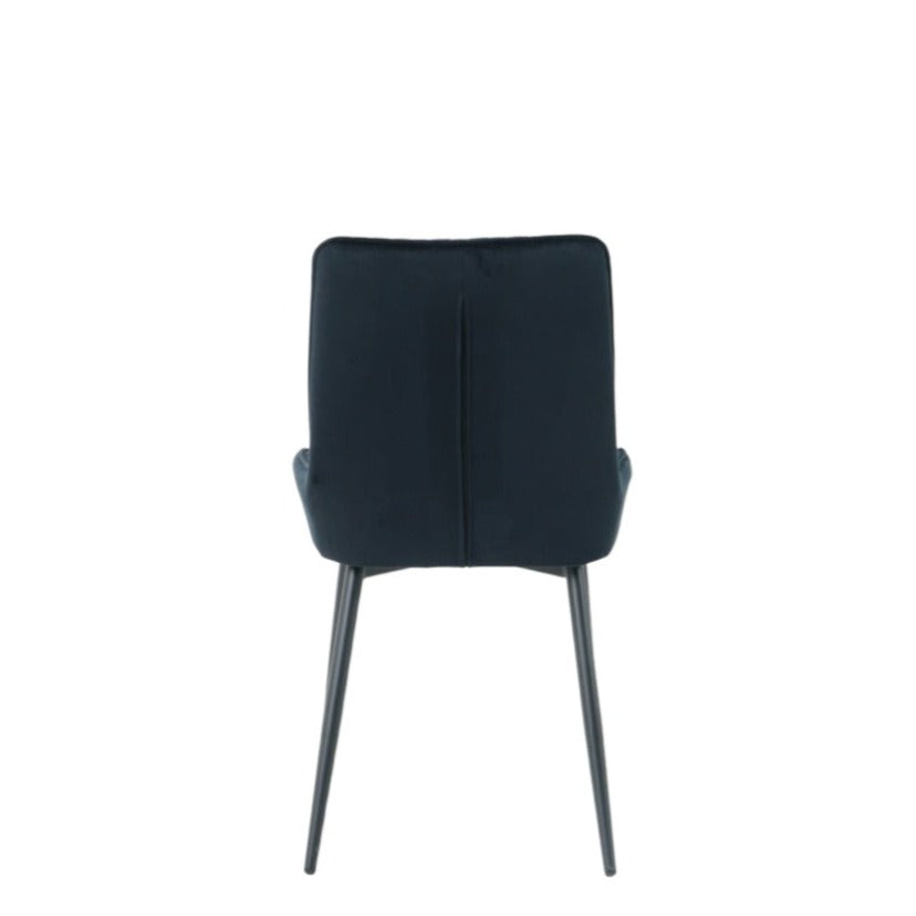 Ava Dining Chairs in Black (2pk)