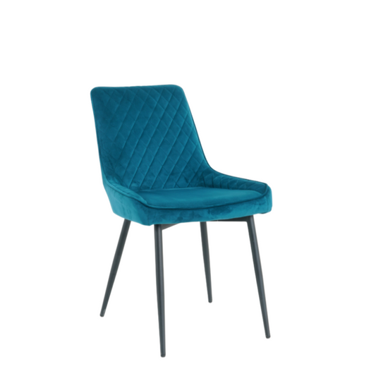 Ava Dining Chairs in Teal (2pk)