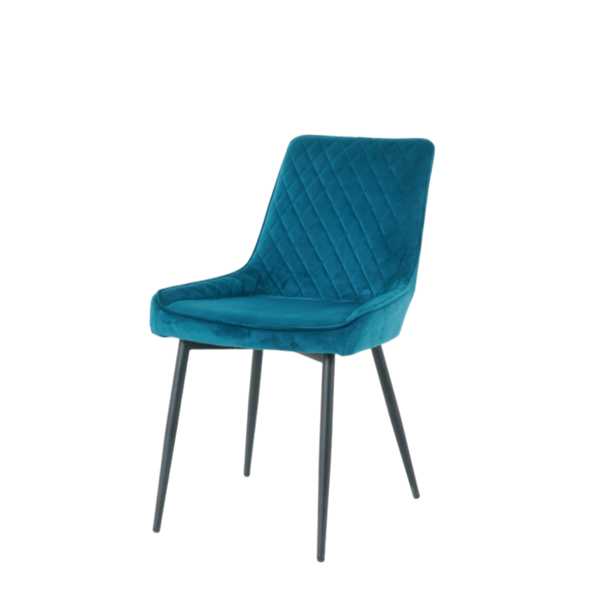 Ava Dining Chairs in Teal (2pk)