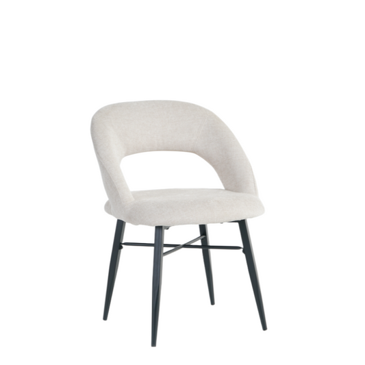 Ellie Dining Chairs in Oatmeal (2pk)