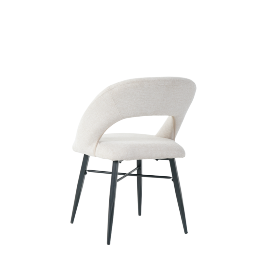 Ellie Dining Chairs in Oatmeal (2pk)