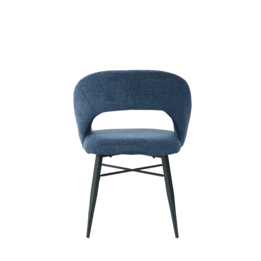 Ellie Dining Chairs in Blue (2pk)