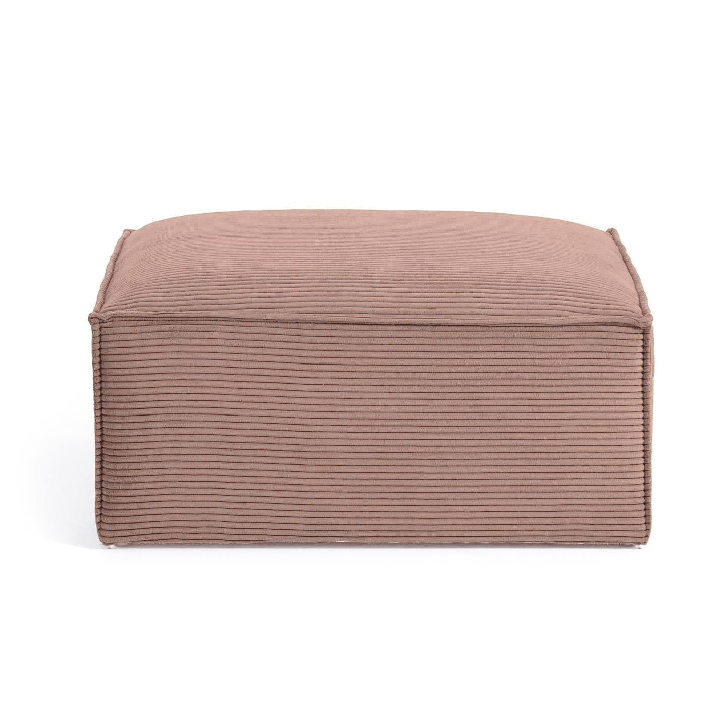 Lund Footrest - Pink Corduroy