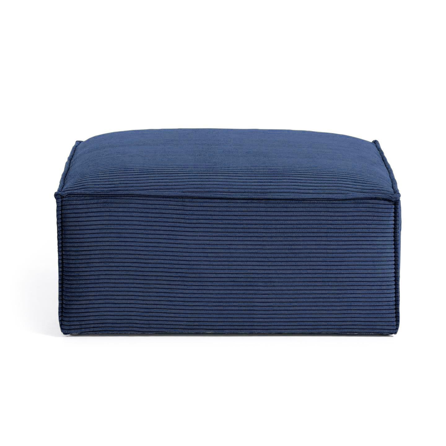 Lund Footrest - Blue Corduroy