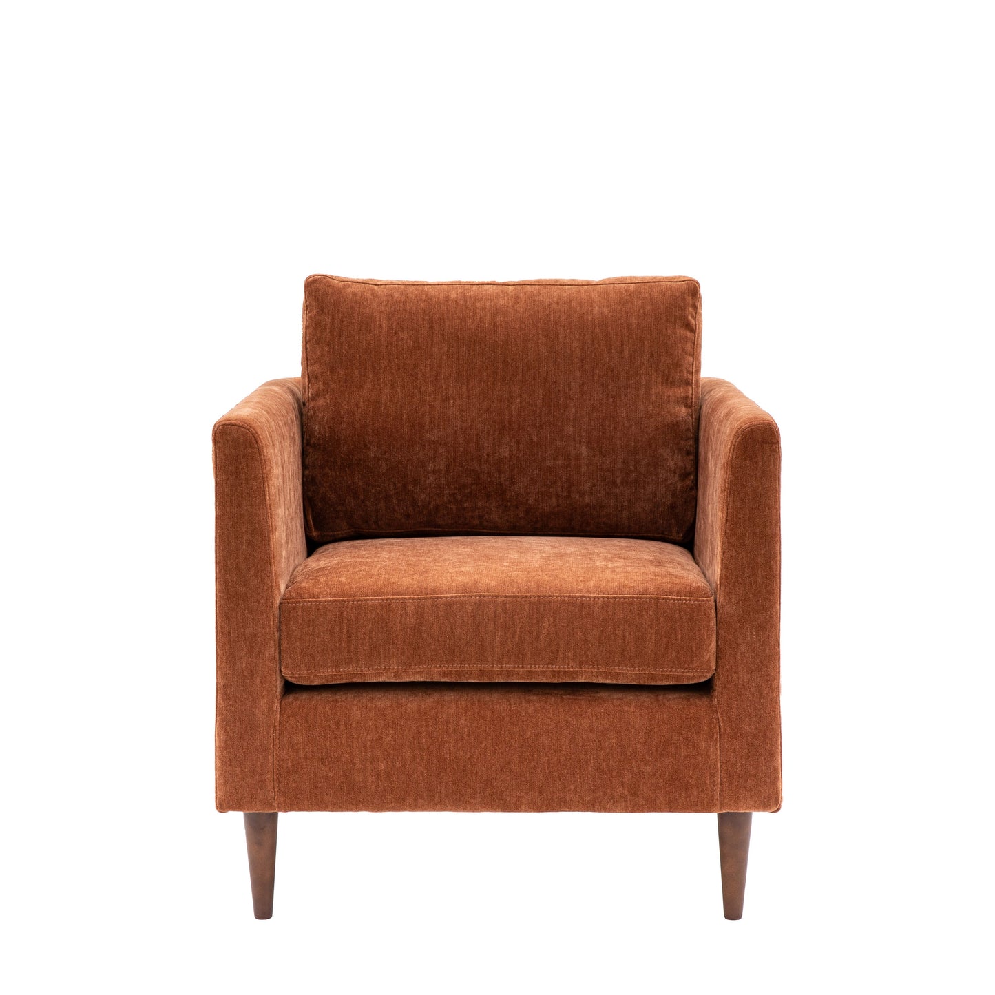 Conrad Armchair in Rust