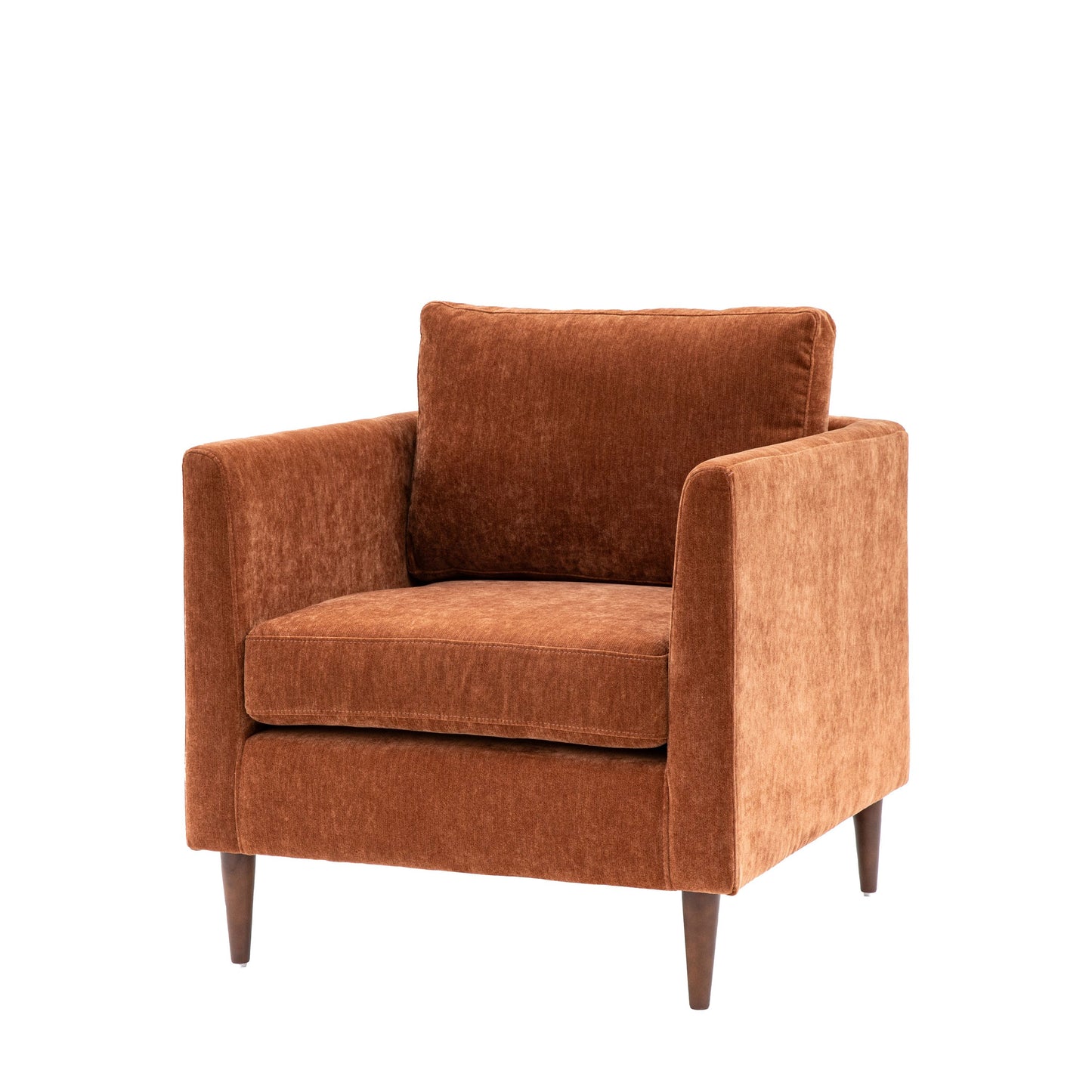 Conrad Armchair in Rust