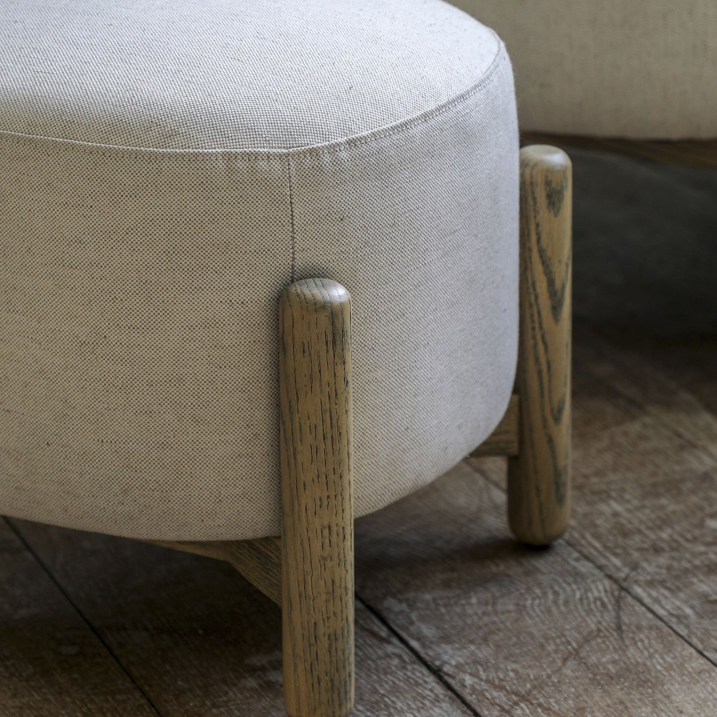 Edwin Footstool in Natural