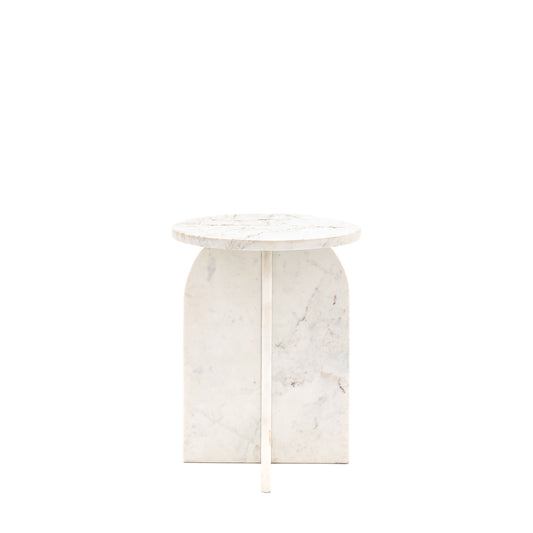 Bronte Side Table in White