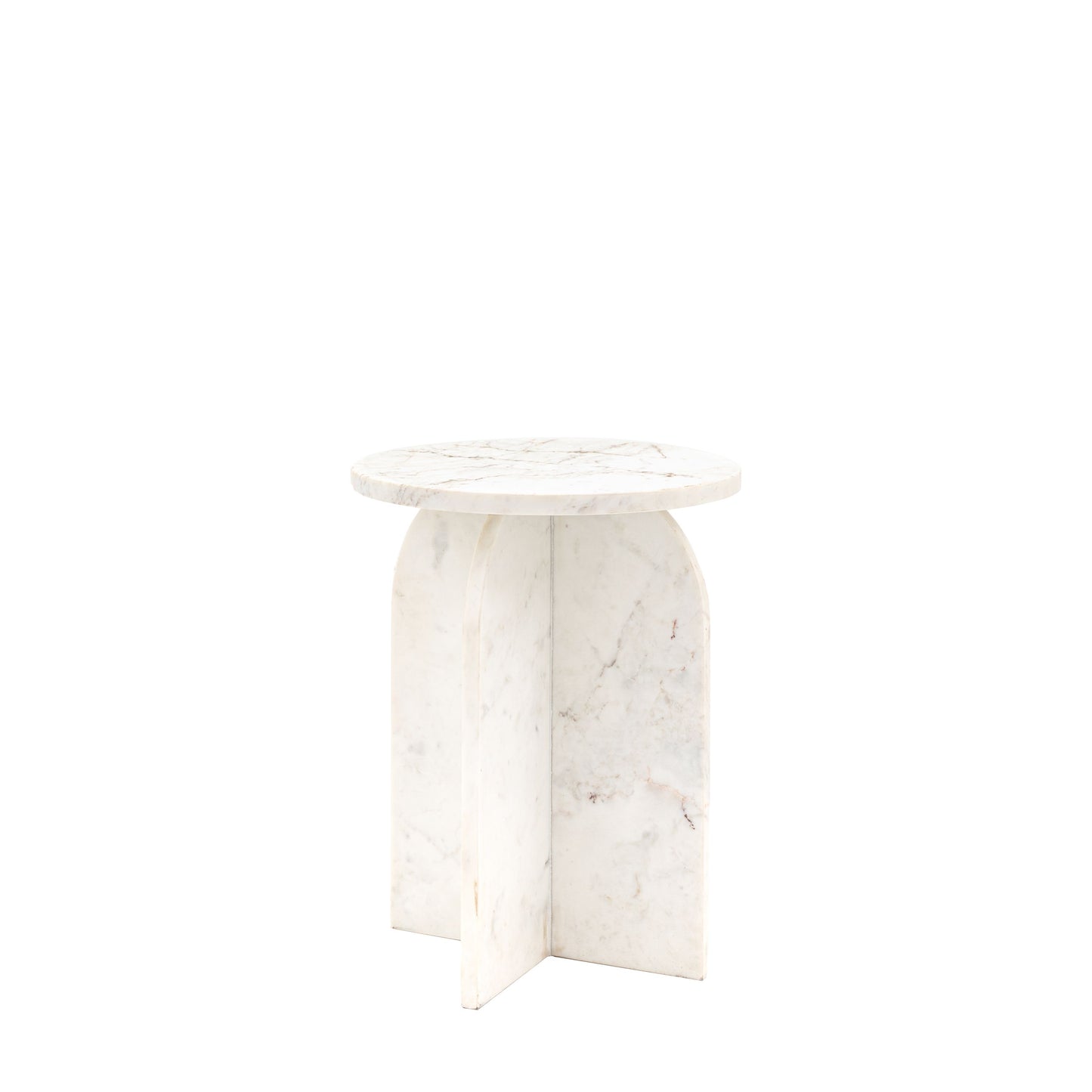 Bronte Side Table in White