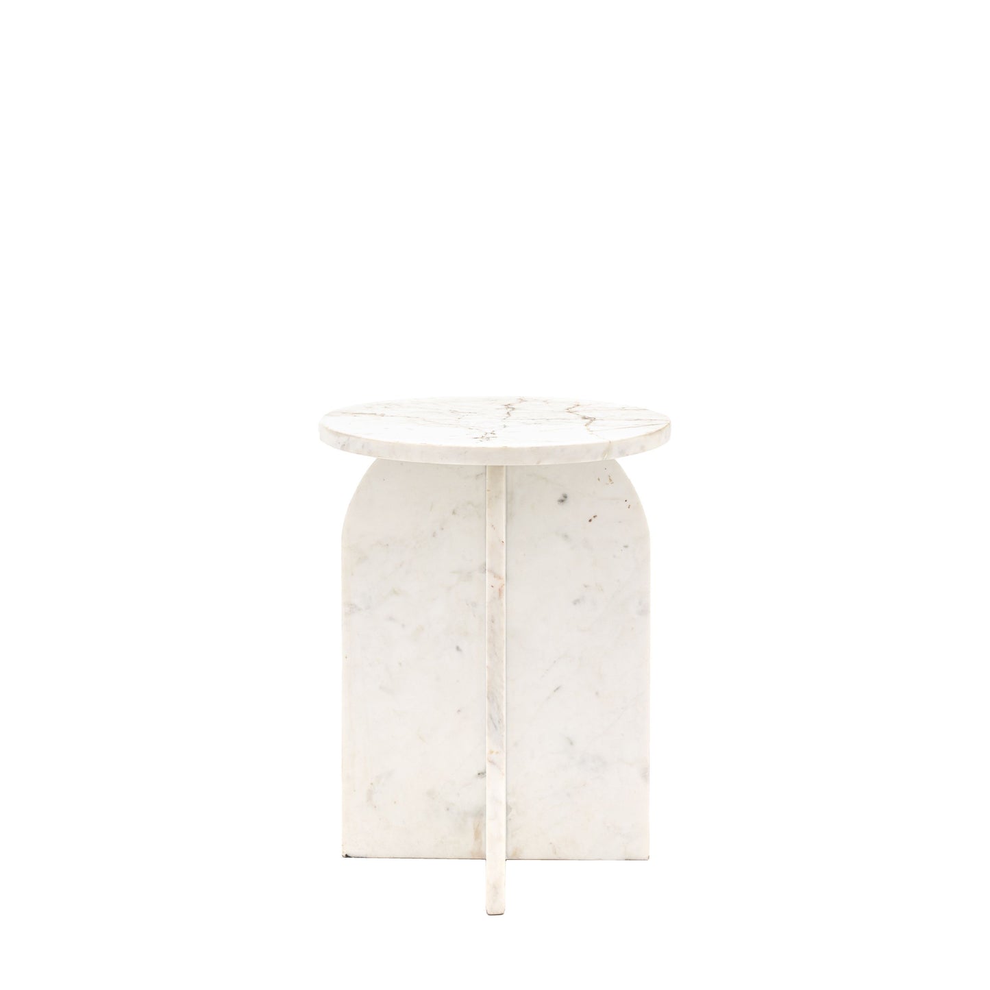 Bronte Side Table in White