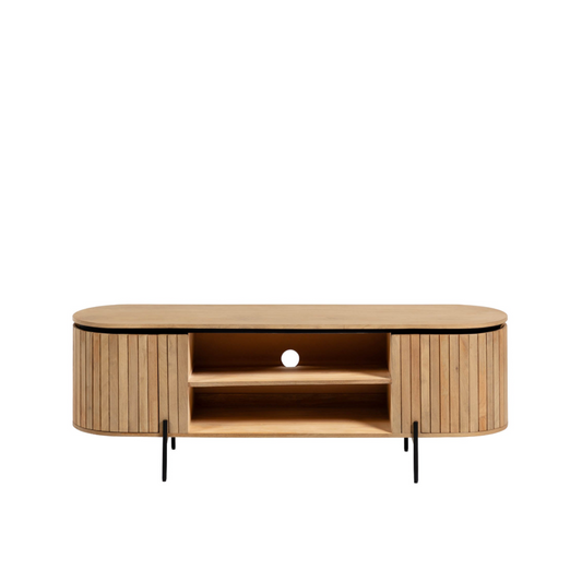 Lucia Solid Acacia Wood TV Stand