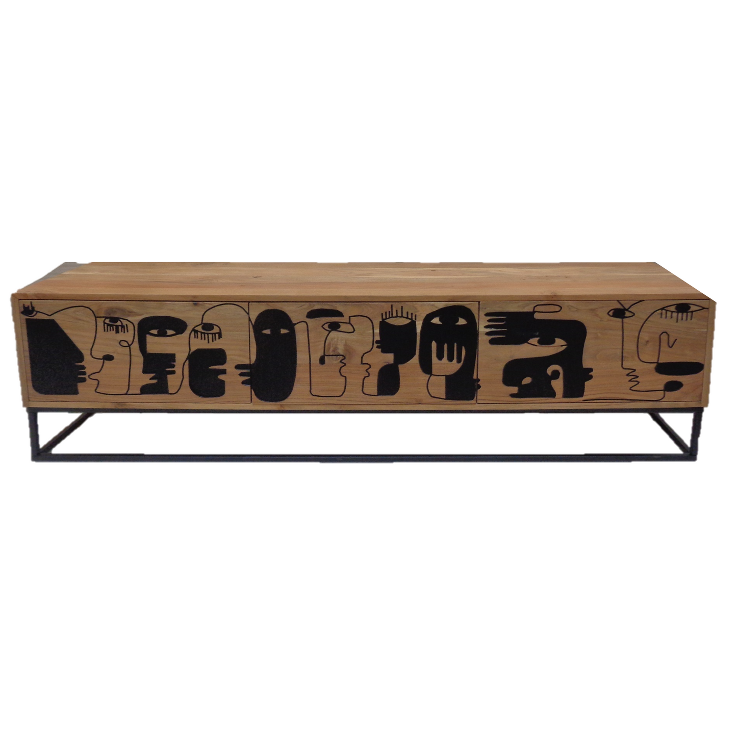 Pablo Solid Acacia Wood TV Stand