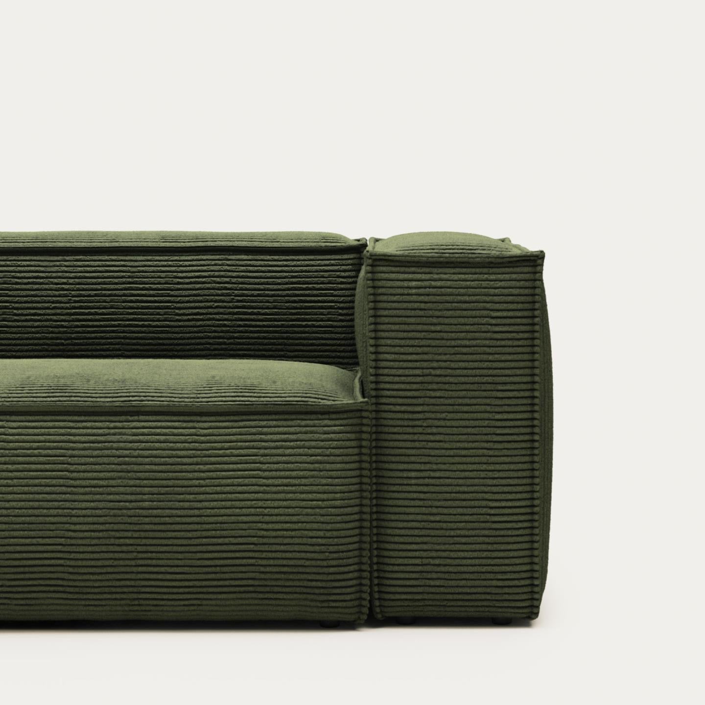 Lund 3 Seater Sofa - Green Corduroy